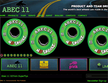 Tablet Screenshot of abec11.com
